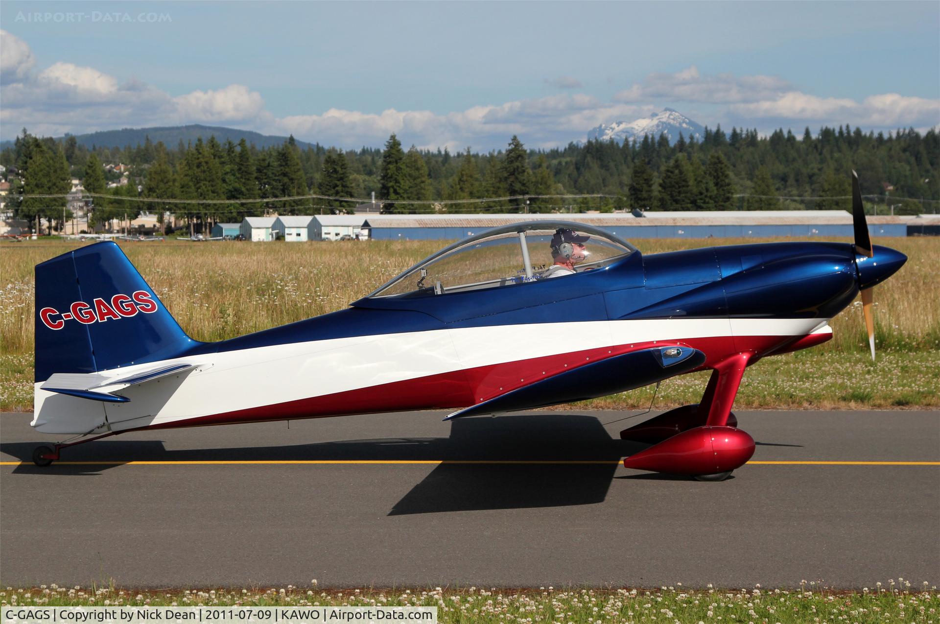C-GAGS, 2009 Vans RV-4 C/N 3710, KAWO/AWO