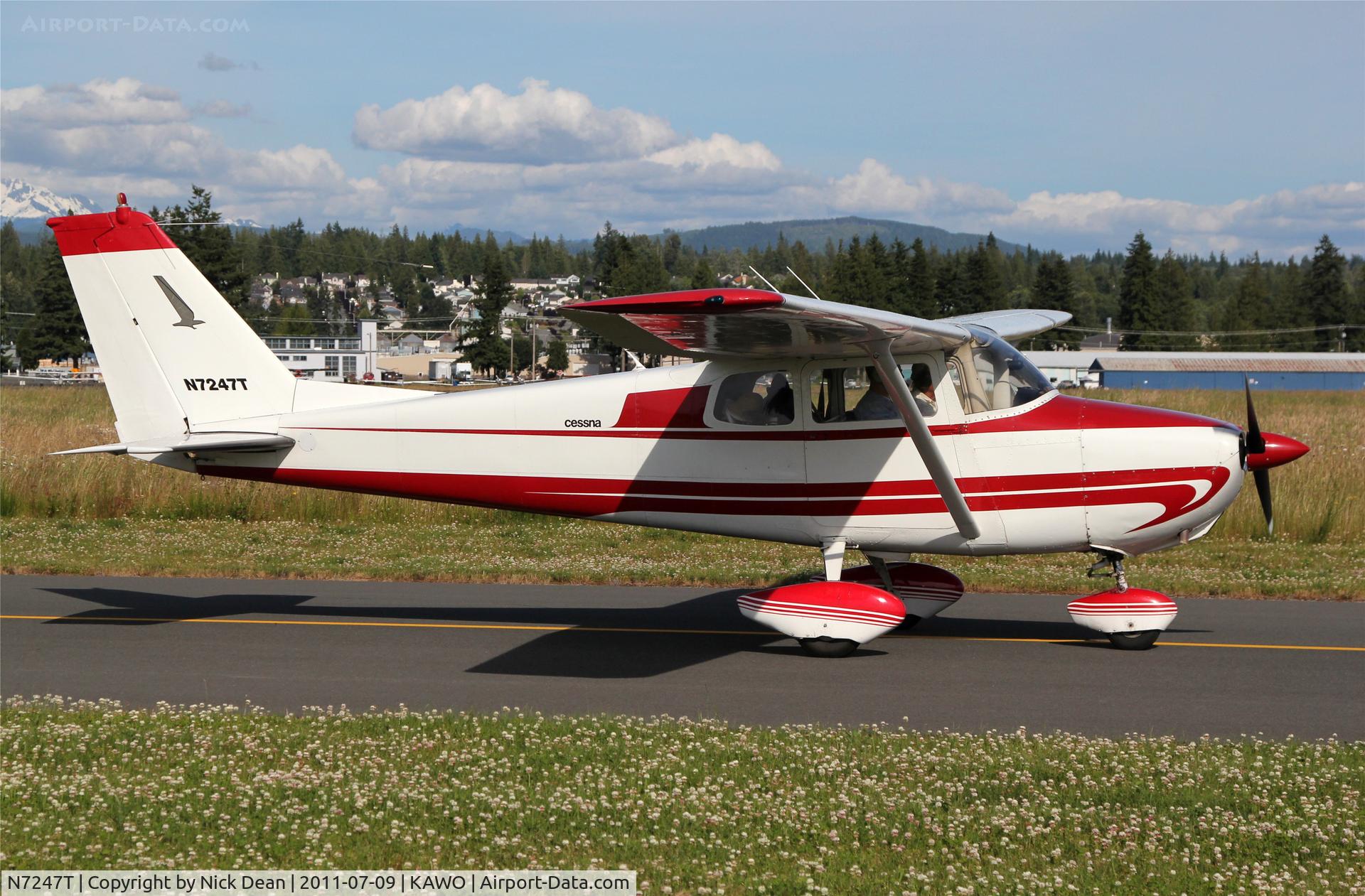 N7247T, 1959 Cessna 172A C/N 46847, KAWO/AWO