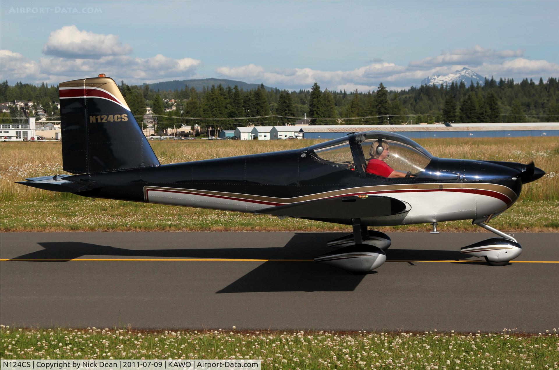 N124CS, Vans RV-12 C/N 120080, KAWO/AWO