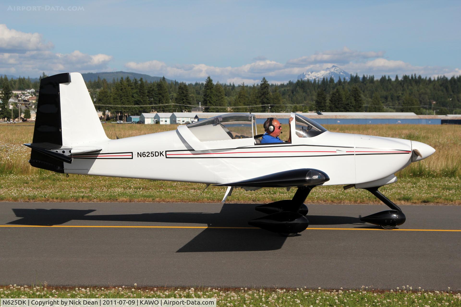 N625DK, 2006 Vans RV-9A C/N 90625, KAWO/AWO