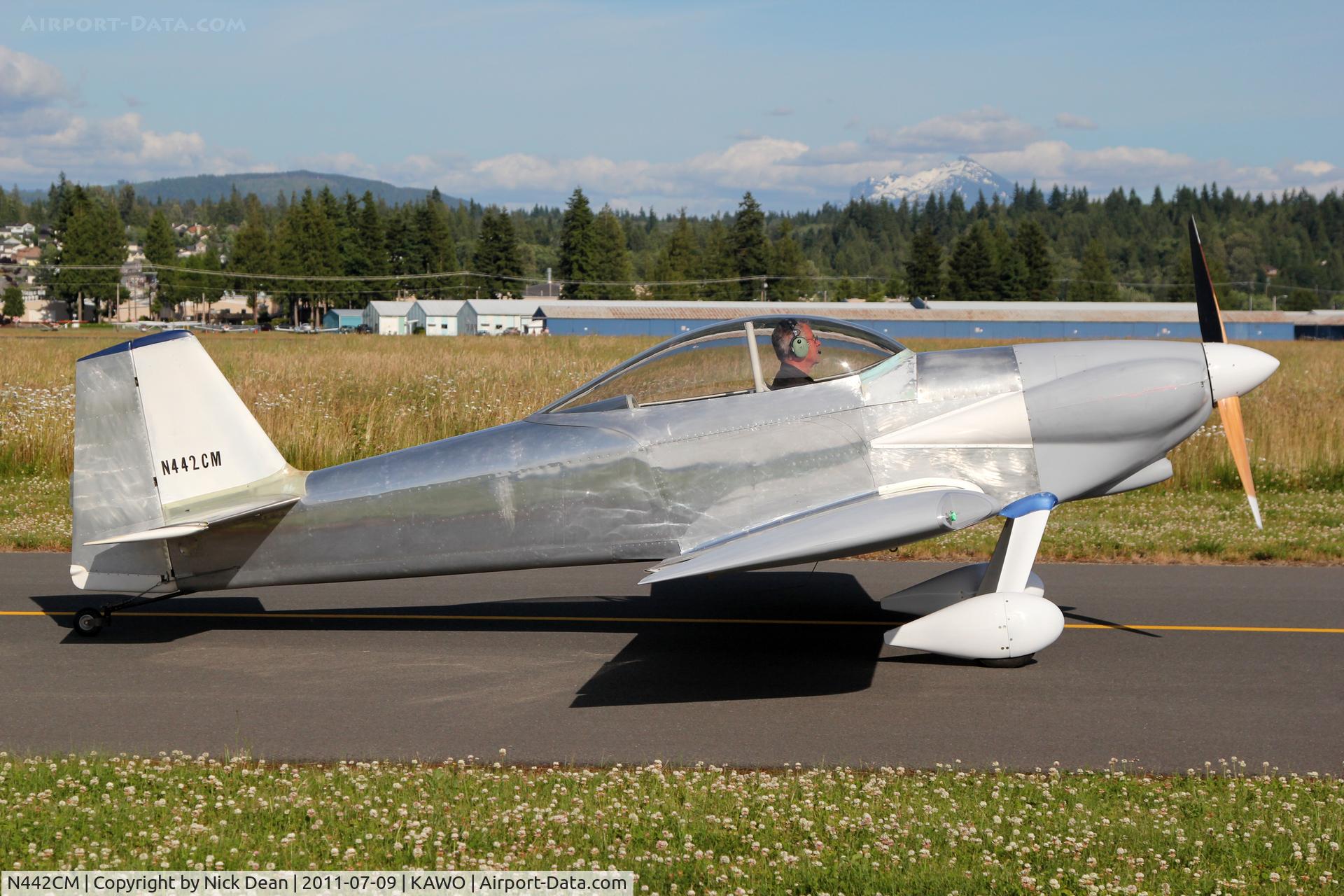 N442CM, Vans RV-4 C/N 1824, KAWO/AWO