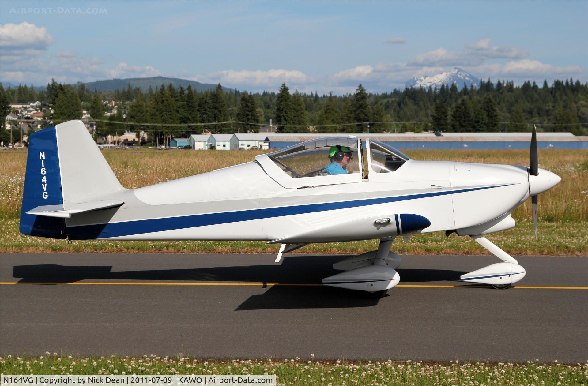 N164VG, 1998 Vans RV-6A C/N 20438, KAWO/AWO
