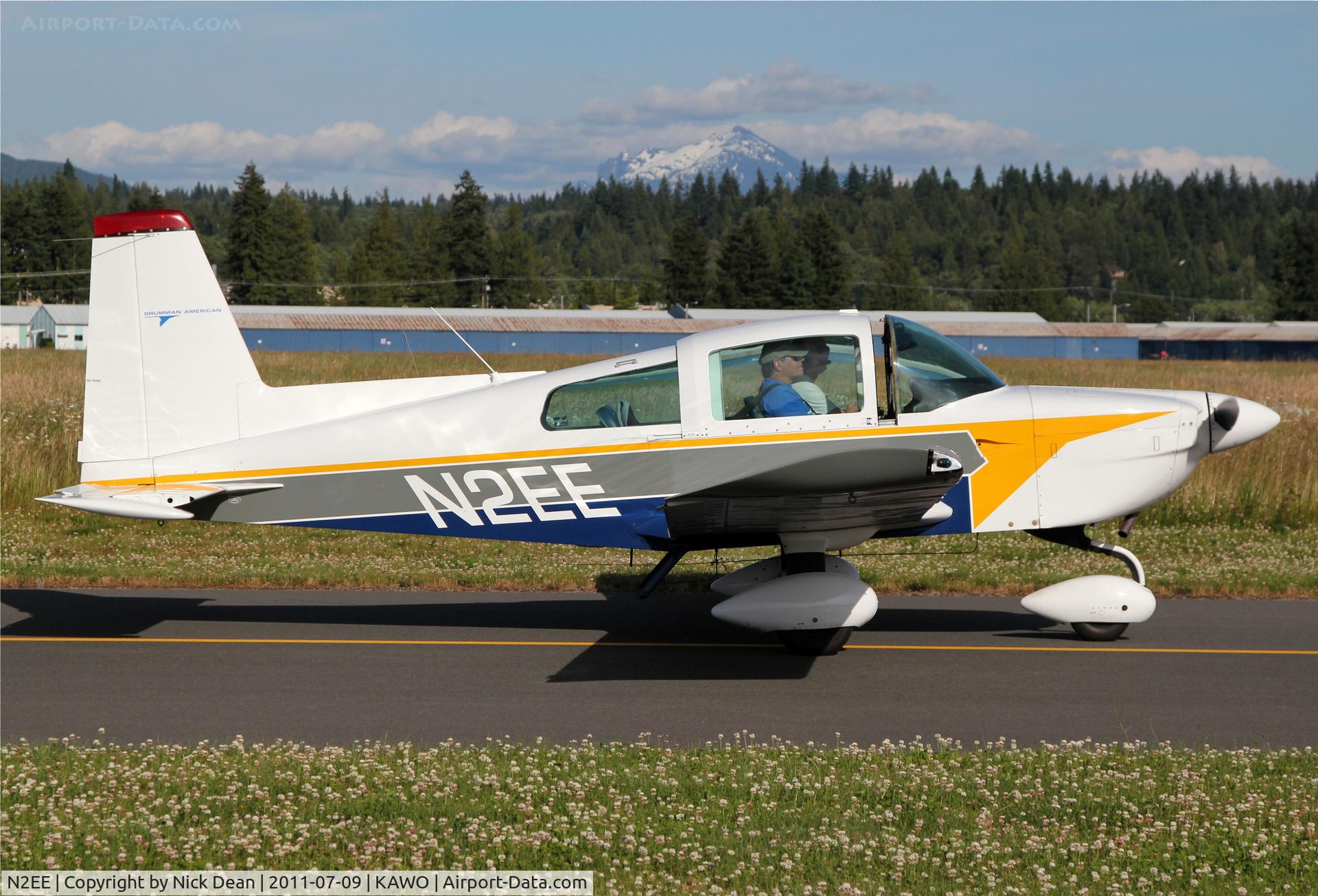 N2EE, 1975 Grumman American AA-5B Tiger C/N AA5B-0064, KAWO/AWO