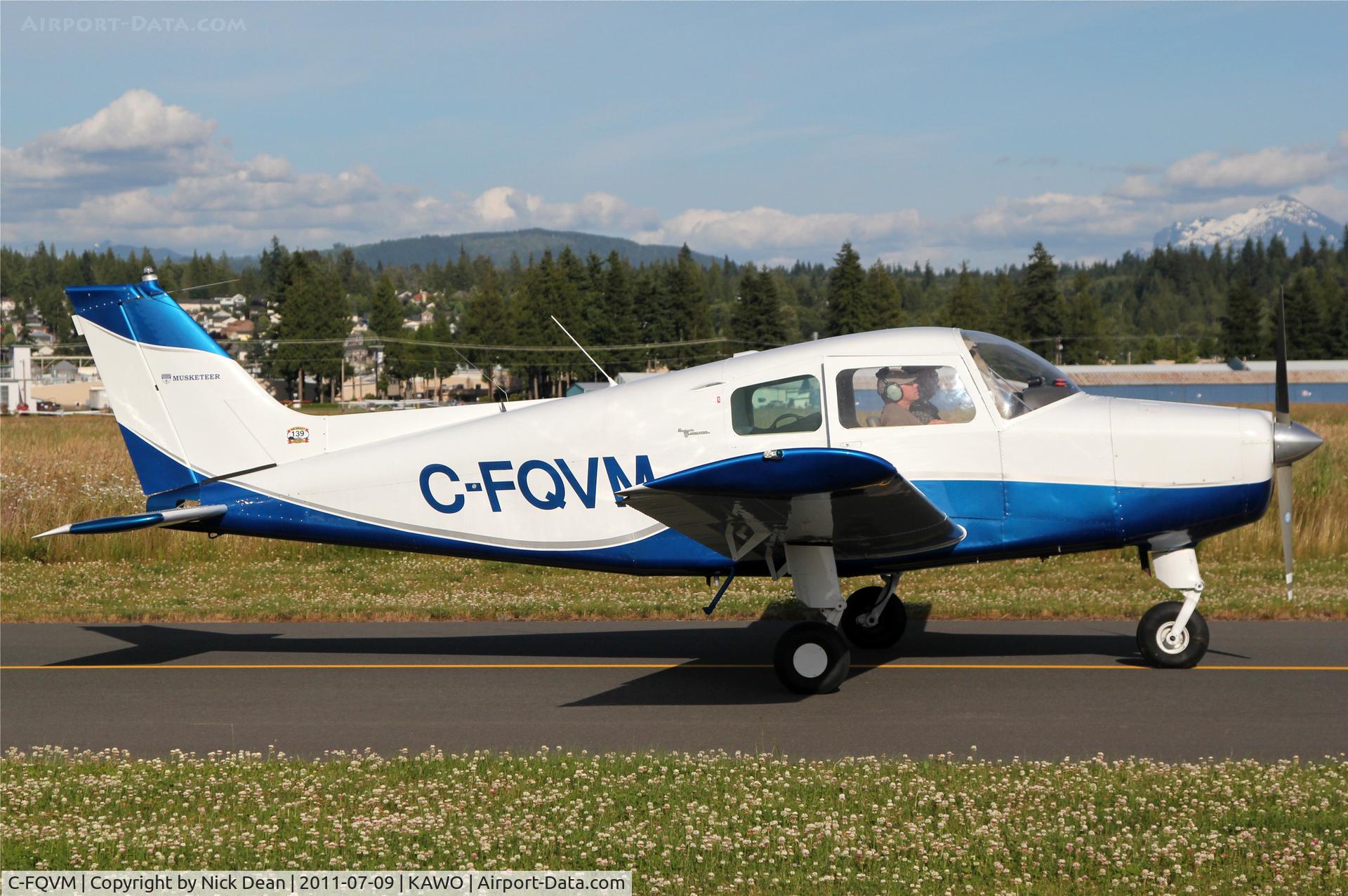 C-FQVM, 1967 Beech A23-19 C/N MB272, KAWO/AWO