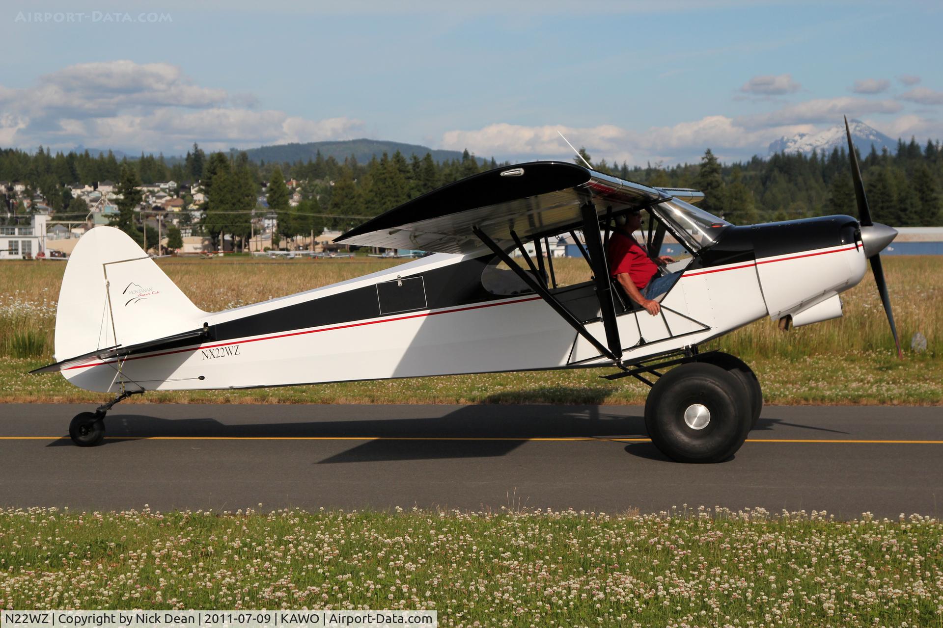 N22WZ, Montanan Super Cub C/N 001, KAWO/AWO