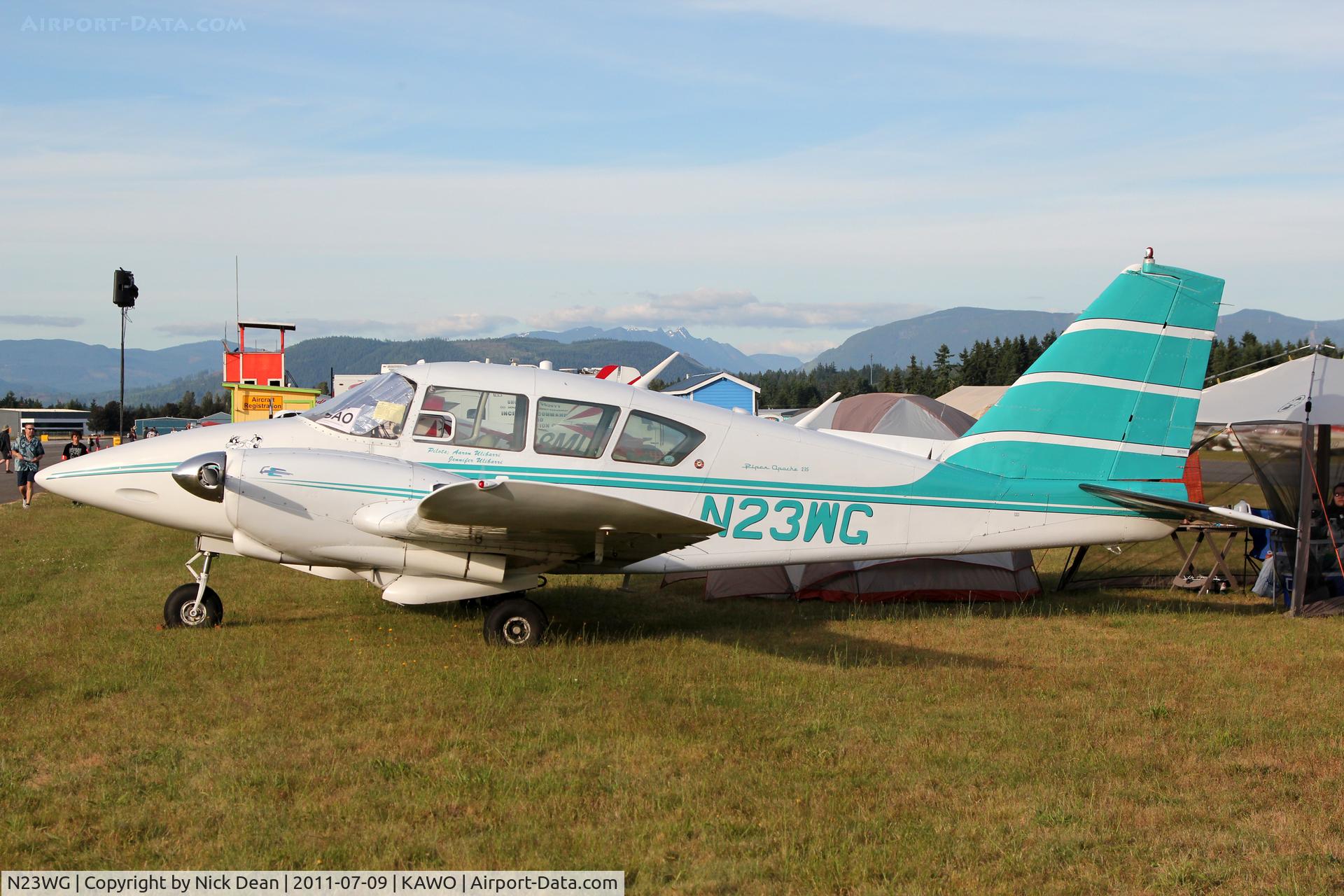N23WG, 1963 Piper PA-23 C/N 27-565, KAWO/AWO