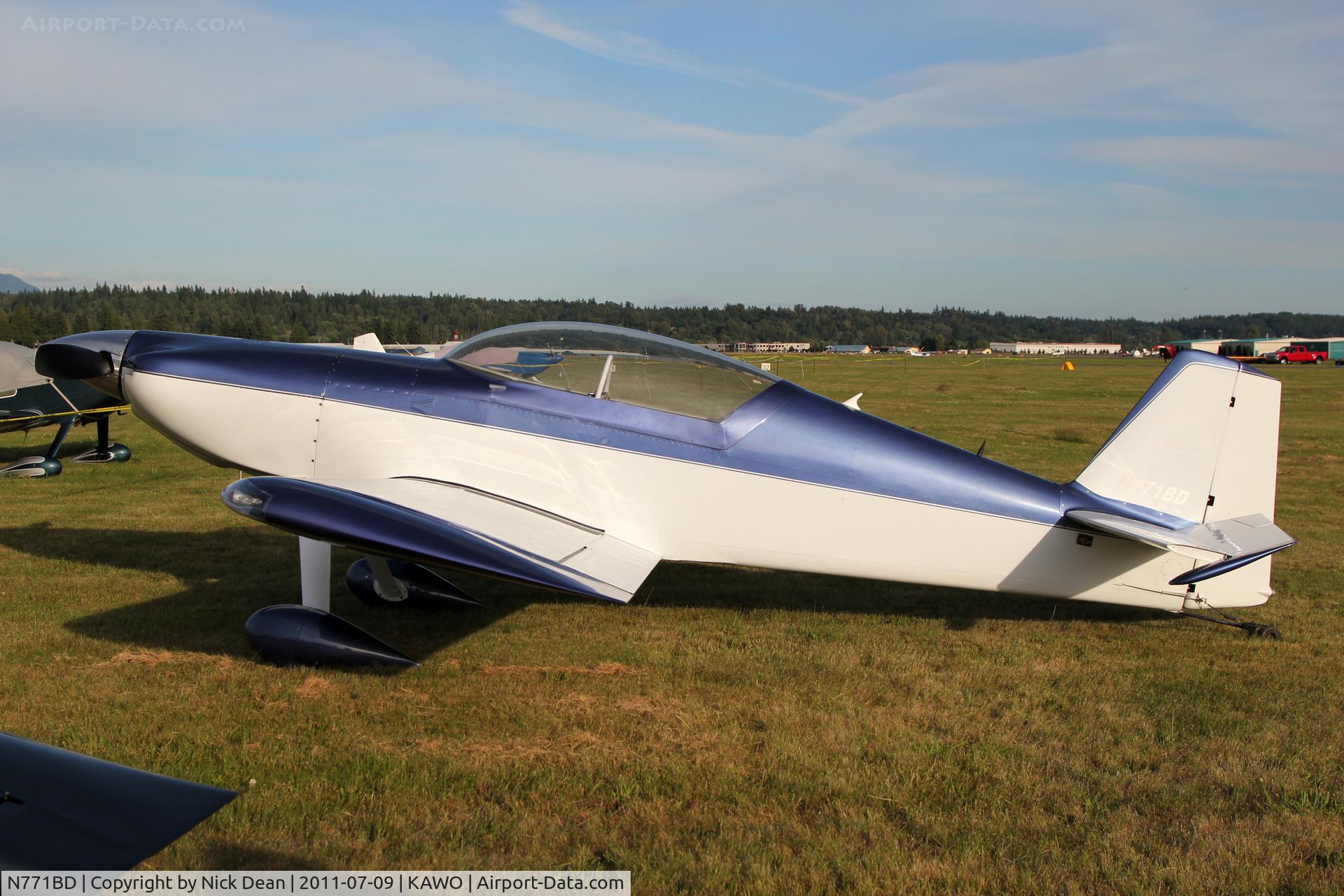 N771BD, 1998 Harmon Rocket C/N 002, KAWO/AWO