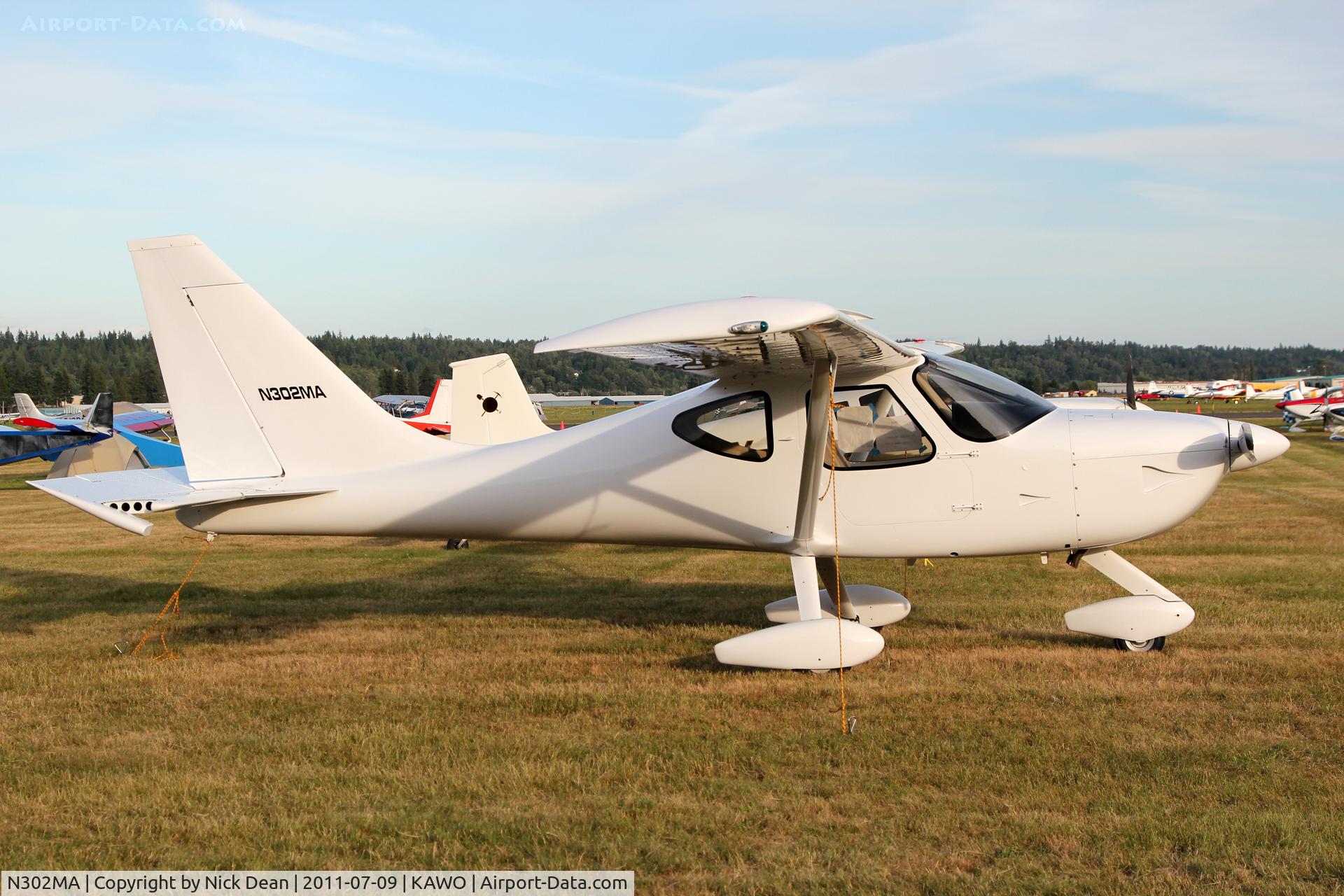 N302MA, 2002 Stoddard-Hamilton GlaStar C/N 5158, KAWO/AWO