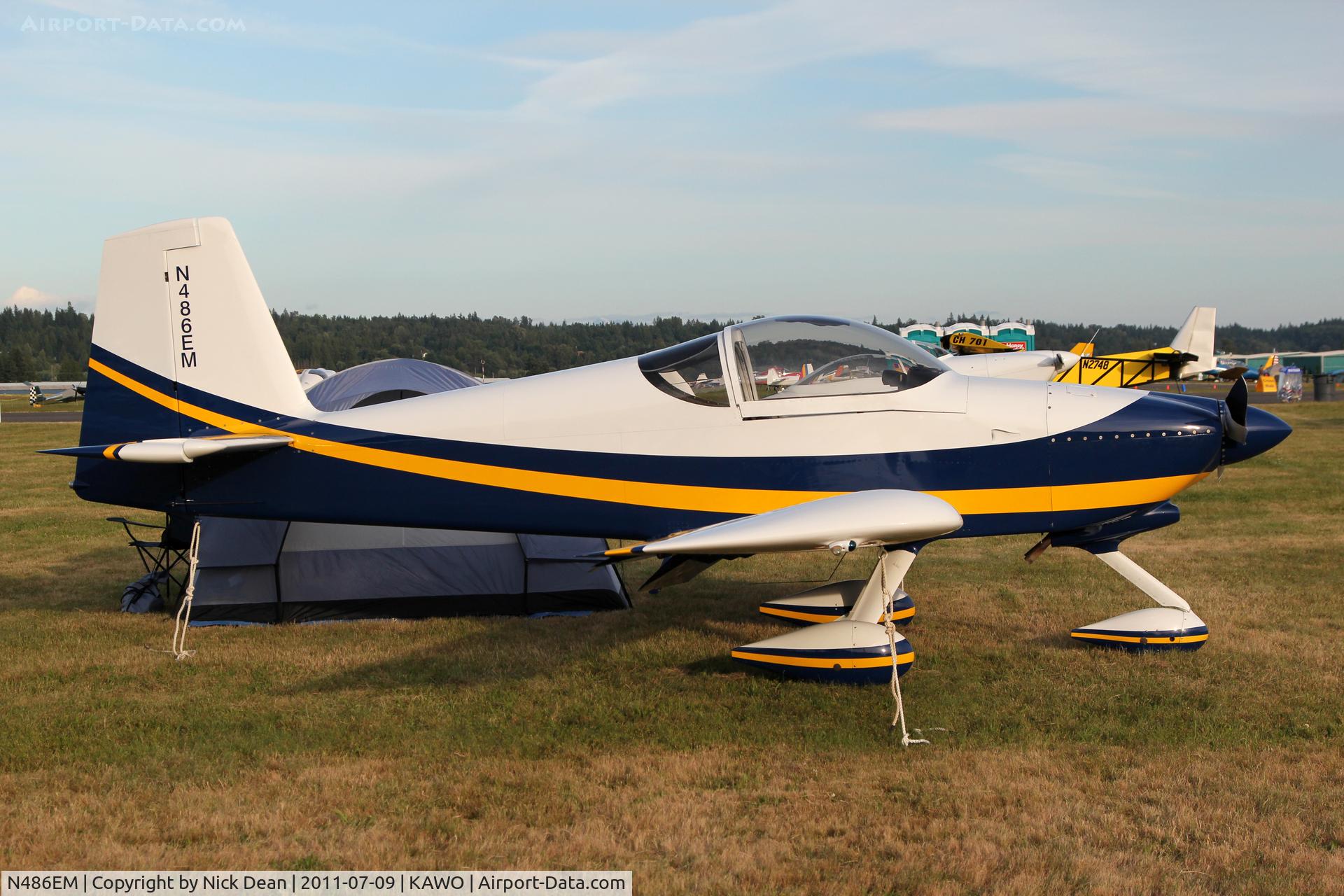 N486EM, 2006 Vans RV-9A C/N 001, KAWO/AWO