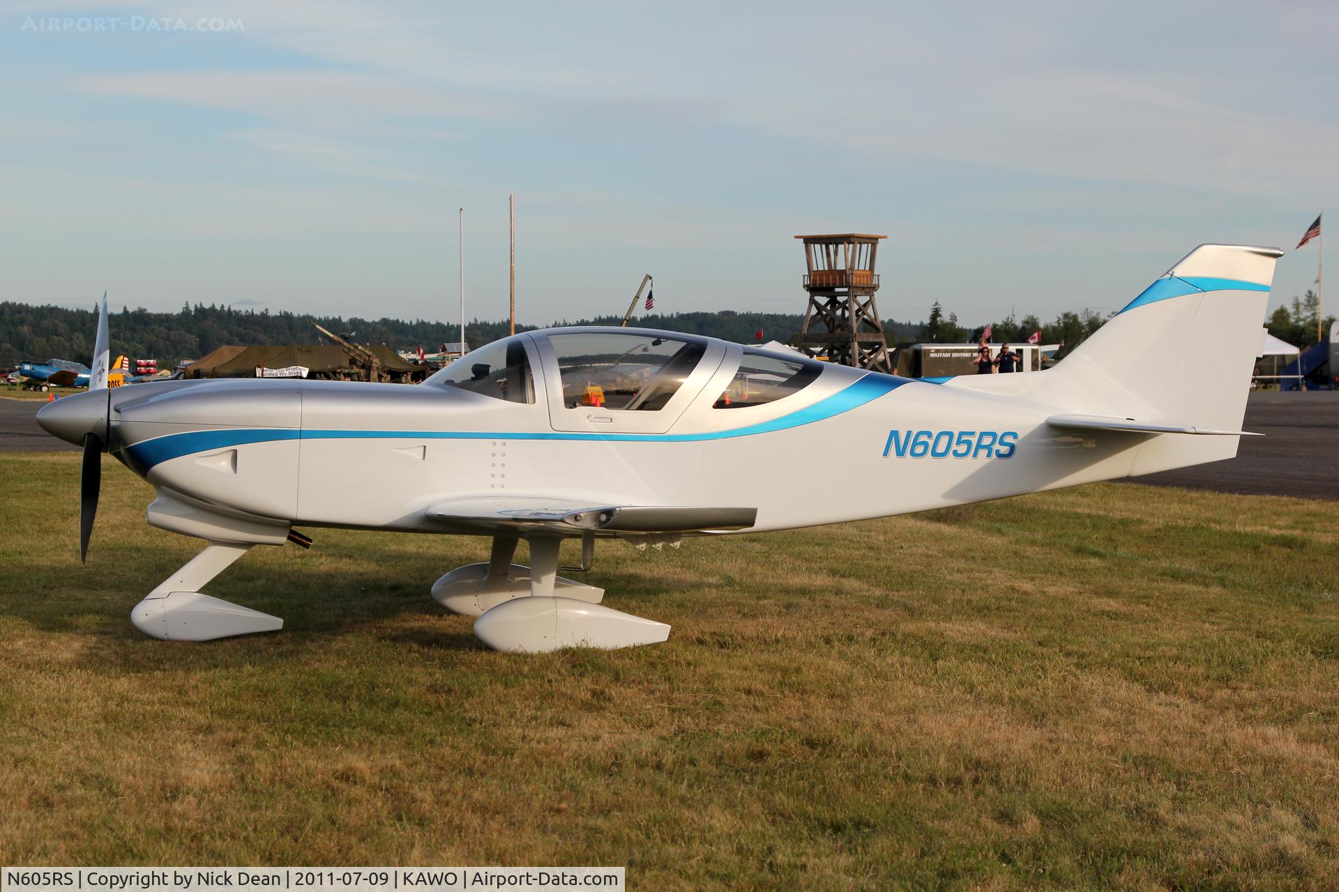 N605RS, Stoddard-Hamilton Glasair SII FT C/N 2258, KAWO/AWO