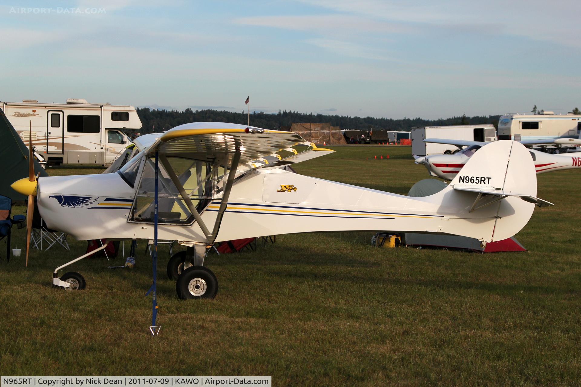 N965RT, Avid Flyer Mark IV C/N 1557, KAWO/AWO