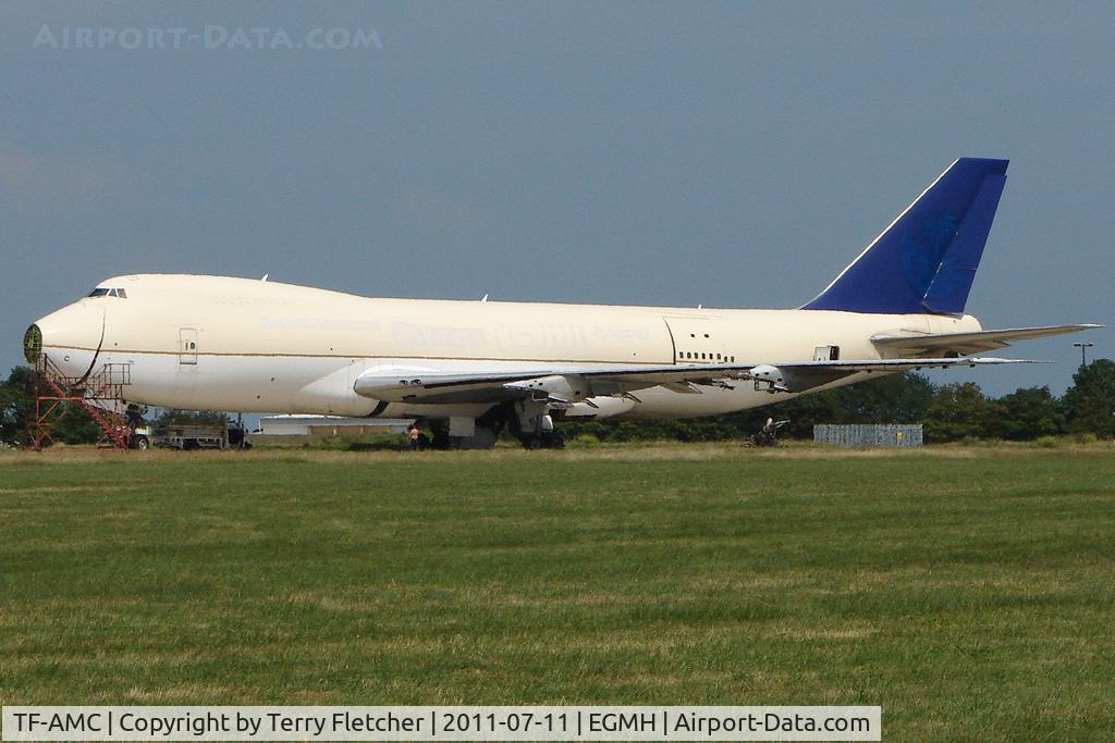 TF-AMC, 1979 Boeing 747-2B3F/SCD C/N 21835, 1979 Boeing 747-2B3F/SCD, c/n: 21835/388 WFU at Kent International