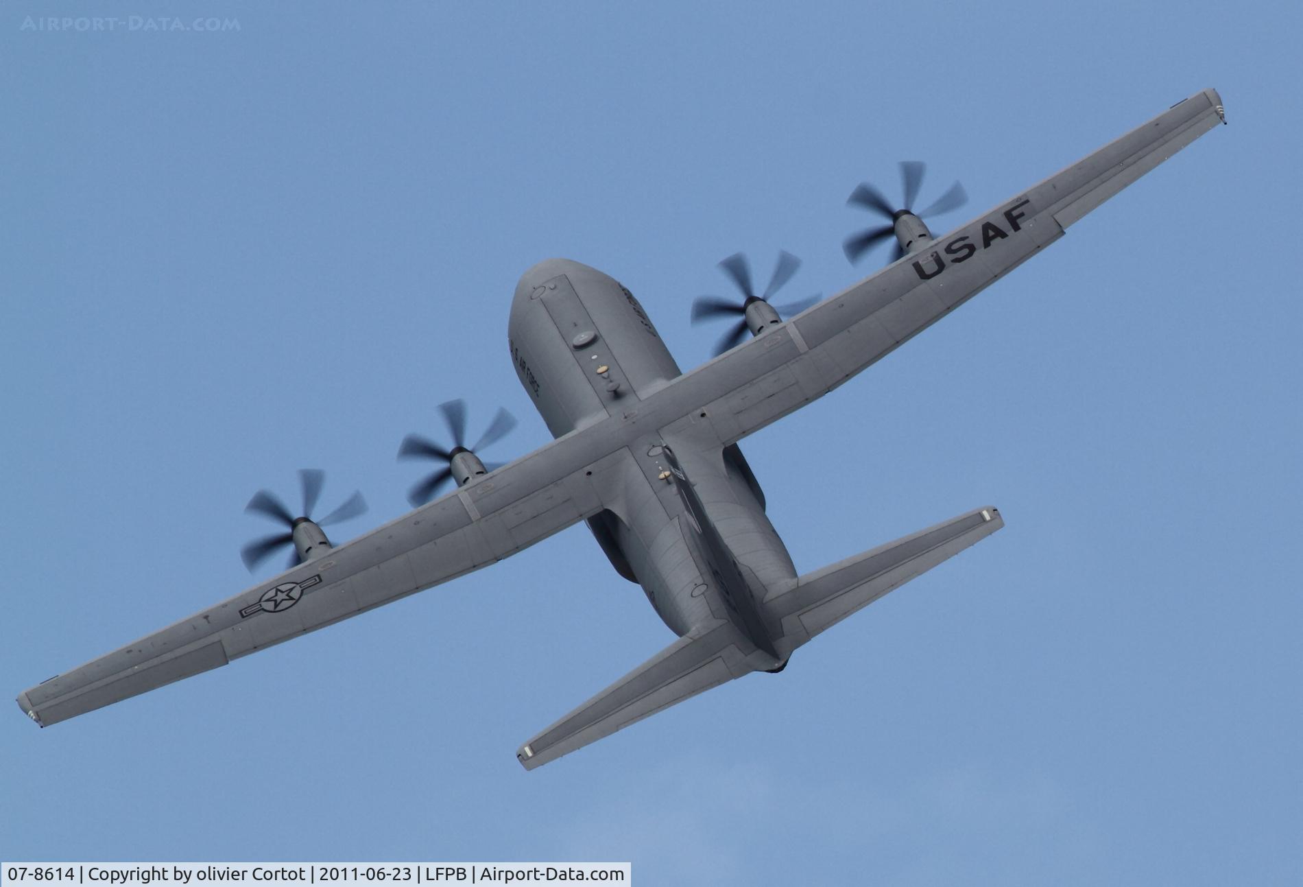 07-8614, 2010 Lockheed Martin C-130J-30 Super Hercules C/N 382-5625, Paris air show 2011
