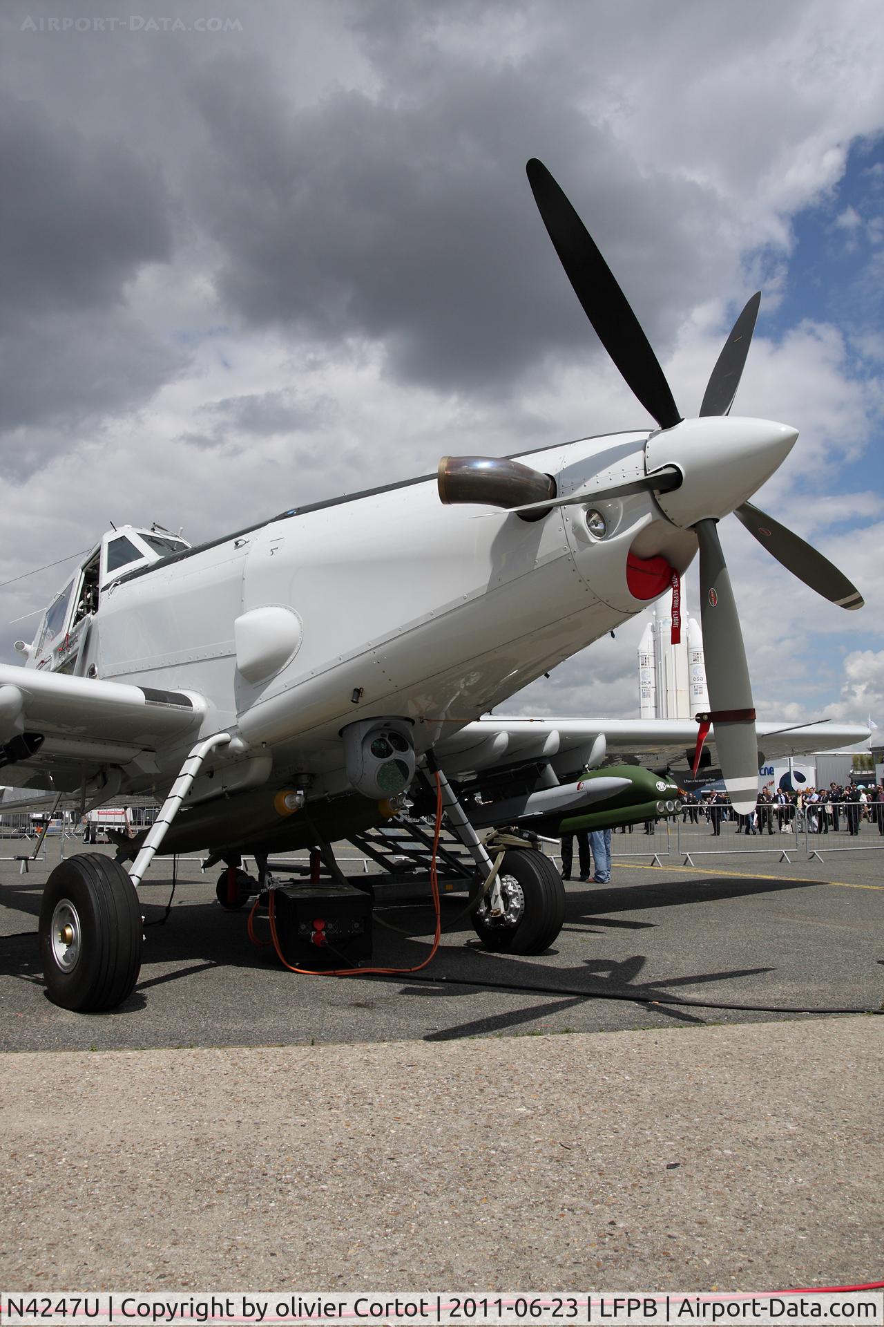 N4247U, Air Tractor AT-802 C/N 802-4001, Paris air show 2011