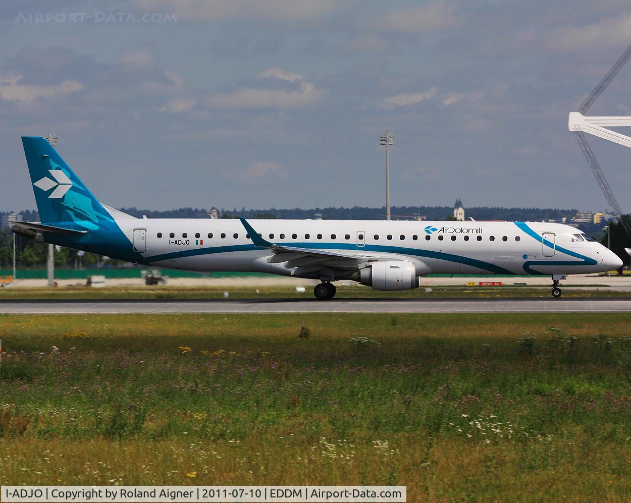 I-ADJO, 2009 Embraer 195LR (ERJ-190-200LR) C/N 19000280, ........