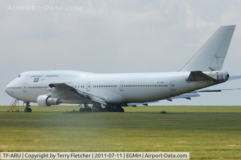 TF-ARU, 1983 Boeing 747-344 C/N 22970, 1983 Boeing 747-344, c/n: 22970 at Kent International