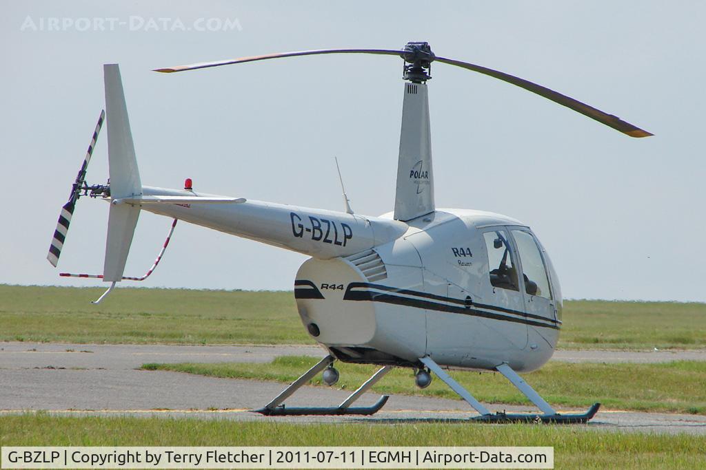 G-BZLP, 2000 Robinson R44 Raven C/N 0814, 2000 Robinson R44 Raven, c/n: 0814 at Kent International