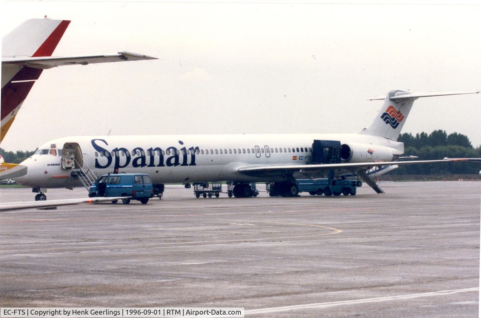 EC-FTS, 1988 McDonnell Douglas MD-83 (DC-9-83) C/N 49621-1495, Spanair
