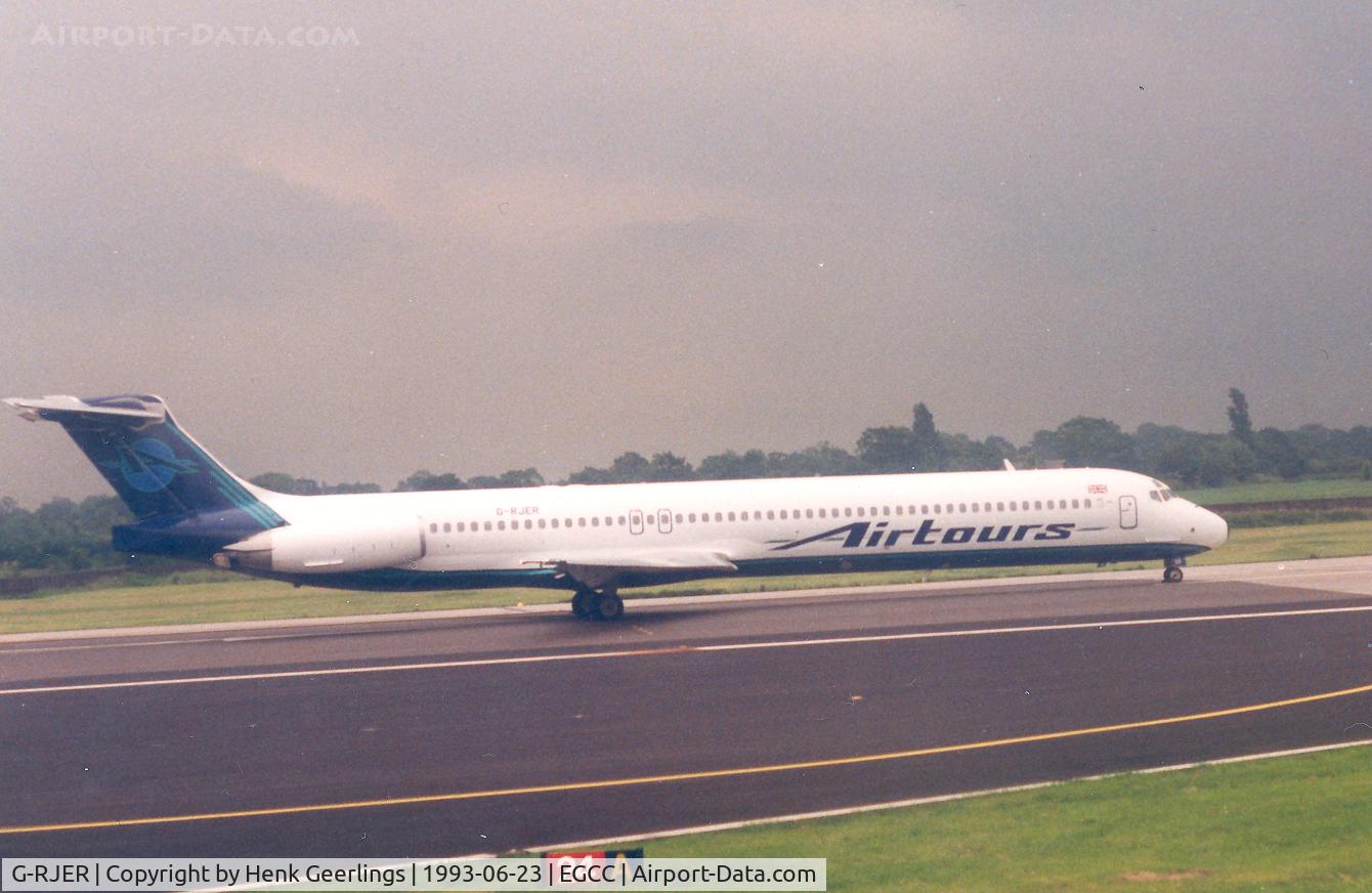 G-RJER, 1991 McDonnell Douglas MD-83 (DC-9-83) C/N 49949, Airtours