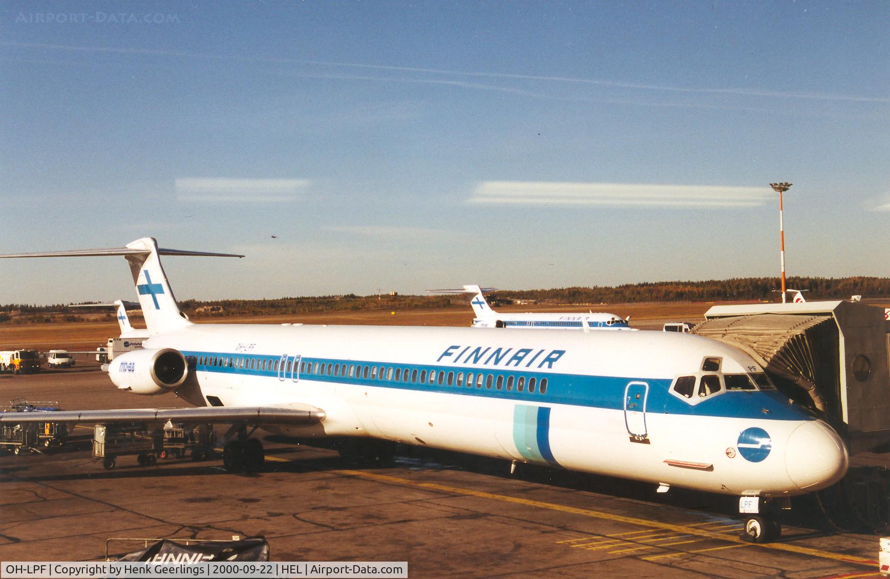 OH-LPF, 1987 McDonnell Douglas MD-83 (DC-9-83) C/N 49574, Finnair