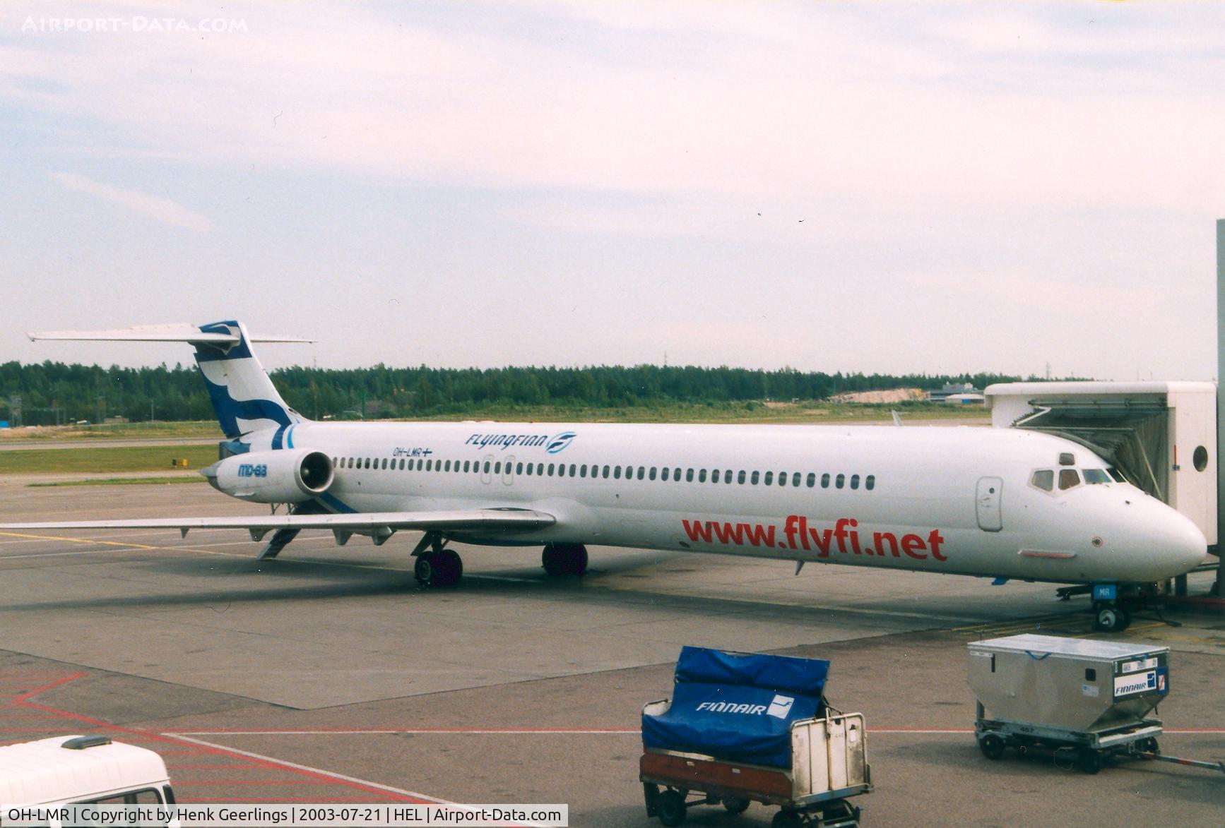 OH-LMR, 1985 McDonnell Douglas MD-83 (DC-9-83) C/N 49284, Flying Fin