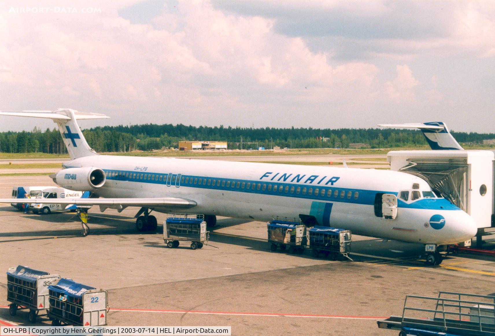 OH-LPB, 1993 McDonnell Douglas MD-83 (DC-9-83) C/N 49966, Finnair