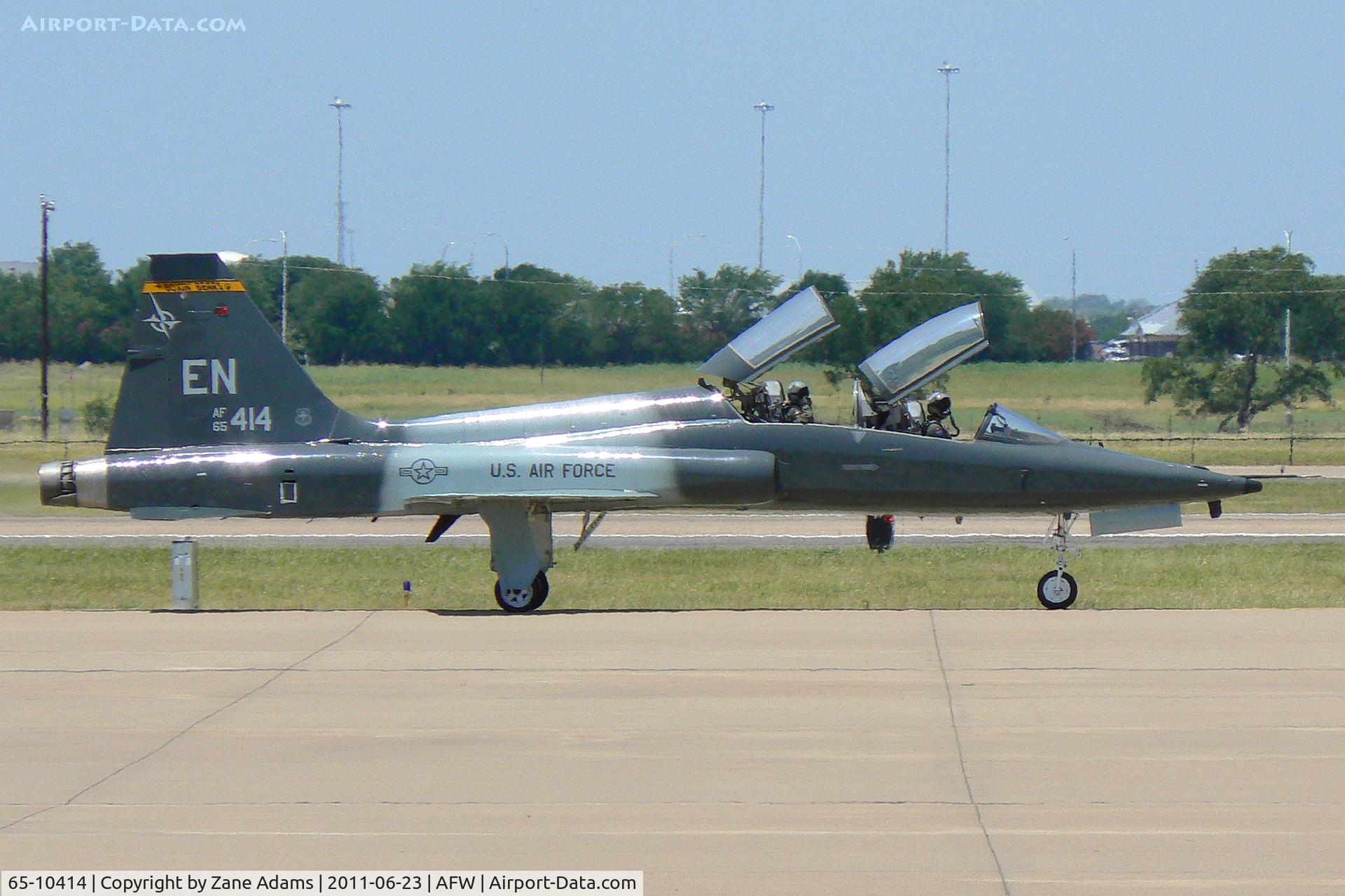 65-10414, 1965 Northrop T-38C Talon C/N N.5833, At Alliance Airport - Fort Worth, TX