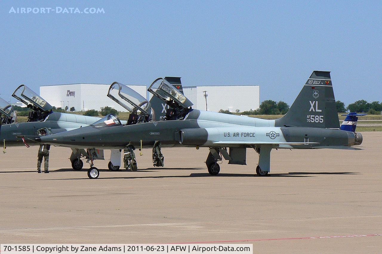 70-1585, 1970 Northrop T-38A Talon C/N T.6275, At Alliance Airport - Fort Worth, TX
