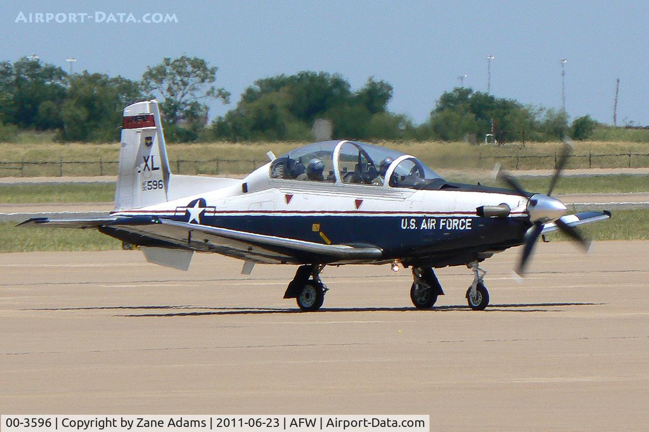 00-3596, 2000 Raytheon T-6A Texan II C/N PT-102, At Alliance Airport - Fort Worth, TX