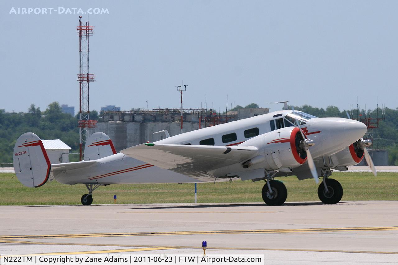 N222TM, 1946 Beech D18S C/N A-263, At Meacham Field - Fort Worth, TX
