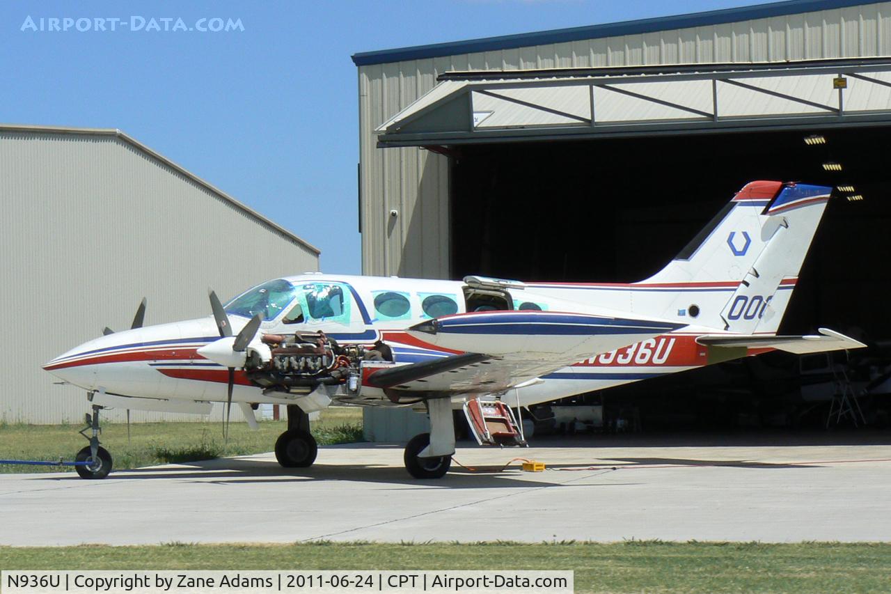 N936U, 1969 Cessna 421A Golden Eagle C/N 421A0065, At Cleburne Municipal