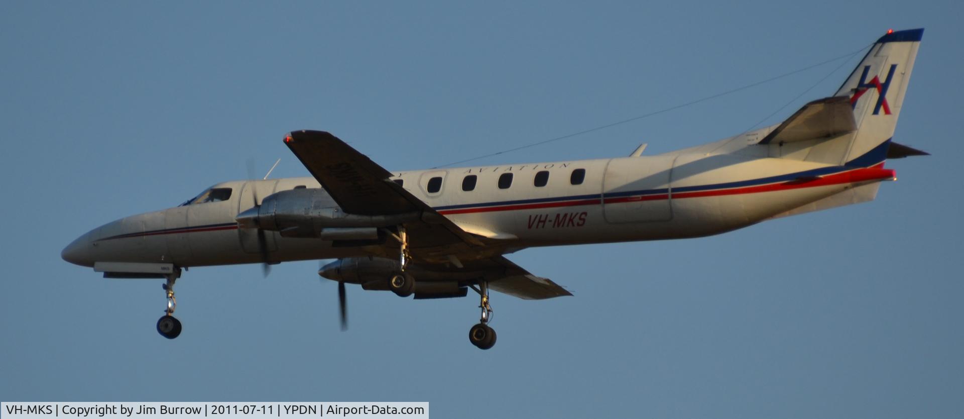 VH-MKS, 1978 Swearingen SA-226TC Metro II C/N TC-262, Hardy Aviation - Fairchild (Swearingen) Merlin III