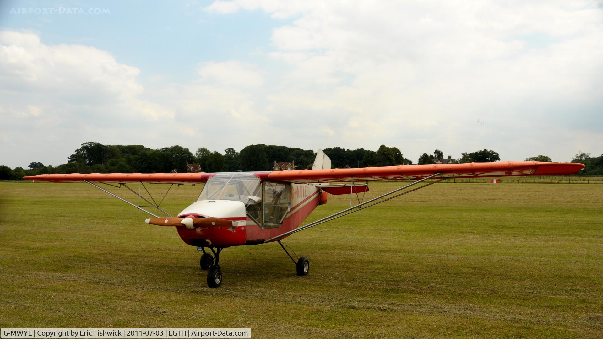 G-MWYE, 1992 Rans S-6ESD Coyote II C/N PFA 204-12223, G-MWYE