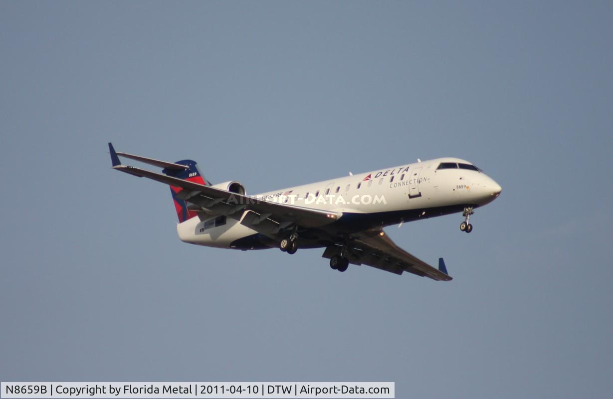 N8659B, 2002 Bombardier CRJ-200 (CL-600-2B19) C/N 7659, Pinnacle CRJ