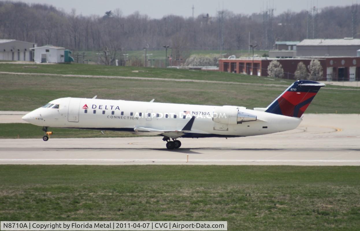 N8710A, 2002 Bombardier CRJ-200 (CL-600-2B19) C/N 7710, Pinnacle CRJ