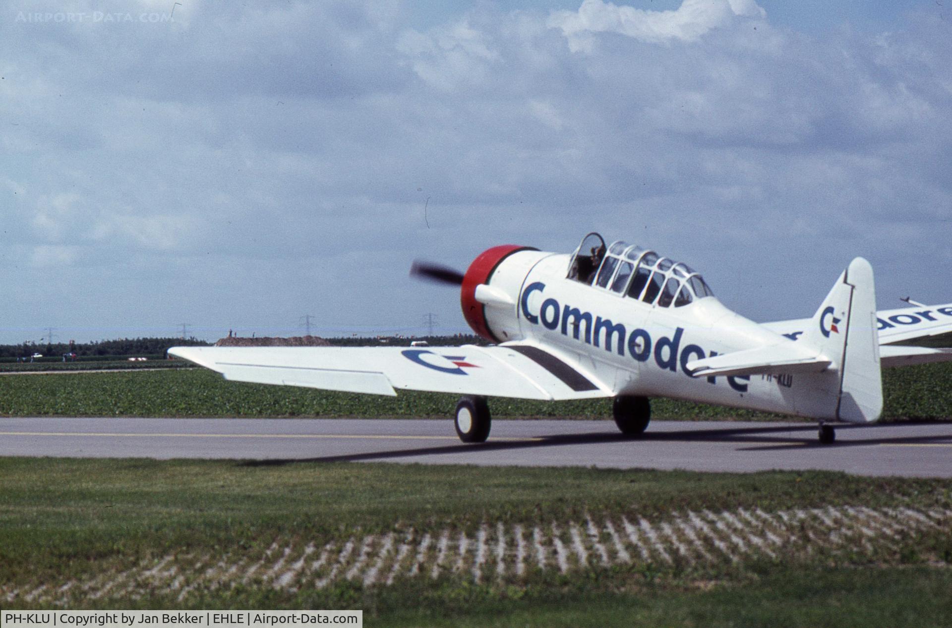 PH-KLU, Noorduyn AT-16 Harvard IIB C/N 14A-1184, Lelystad Airport, years ago