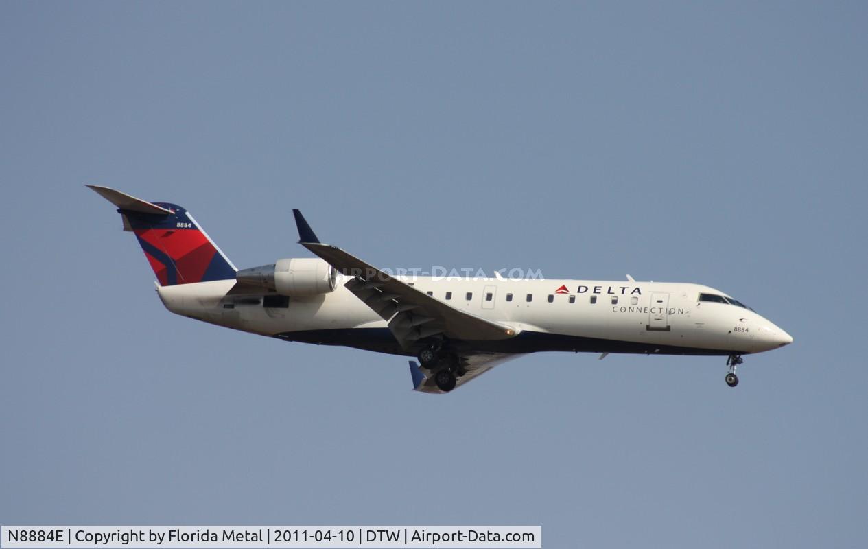 N8884E, 2003 Bombardier CRJ-200 (CL-600-2B19) C/N 7884, Pinnacle CRJ
