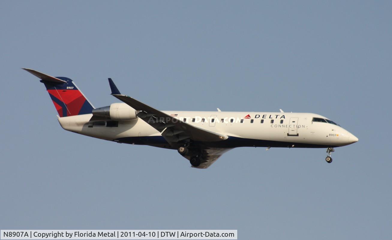 N8907A, 2004 Bombardier CRJ-200 (CL-600-2B19) C/N 7907, Pinnacle CRJ