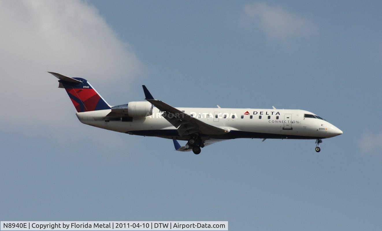 N8940E, 2004 Bombardier CRJ-200 (CL-600-2B19) C/N 7940, Pinnacle CRJ