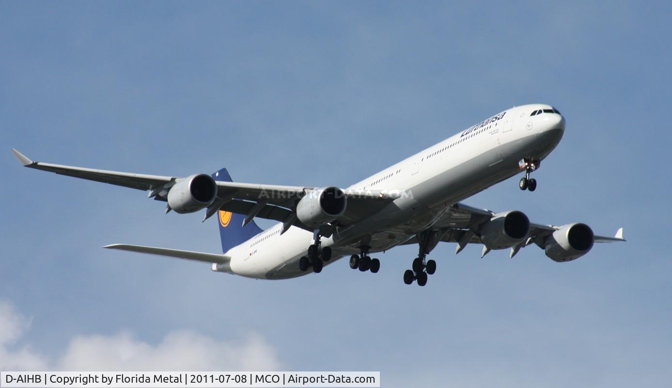 D-AIHB, 2003 Airbus A340-642 C/N 517, Lufthansa A340-600