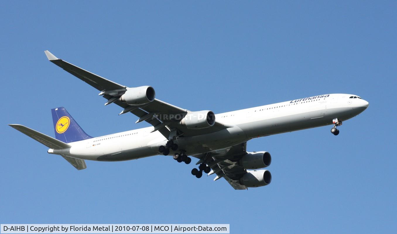 D-AIHB, 2003 Airbus A340-642 C/N 517, Lufthansa A340-600