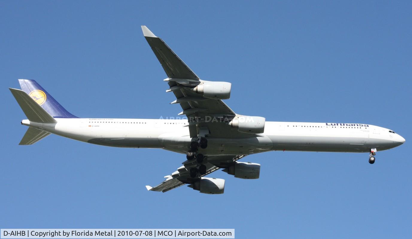 D-AIHB, 2003 Airbus A340-642 C/N 517, Lufthansa A340-600