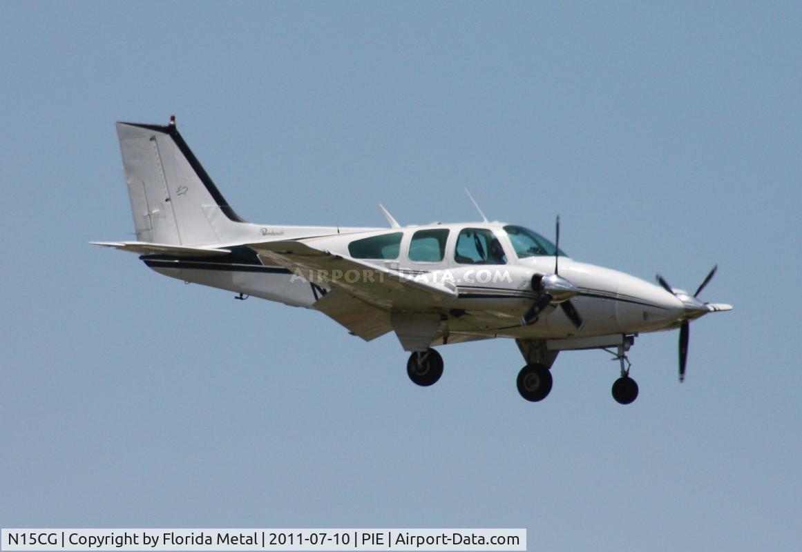 N15CG, 1964 Beech 95-B55 (T42A) Baron C/N TC-568, Beech 55