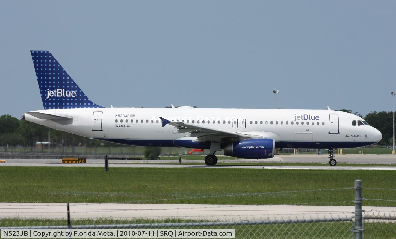 N523JB, 2001 Airbus A320-232 C/N 1506, Jet Blue A320
