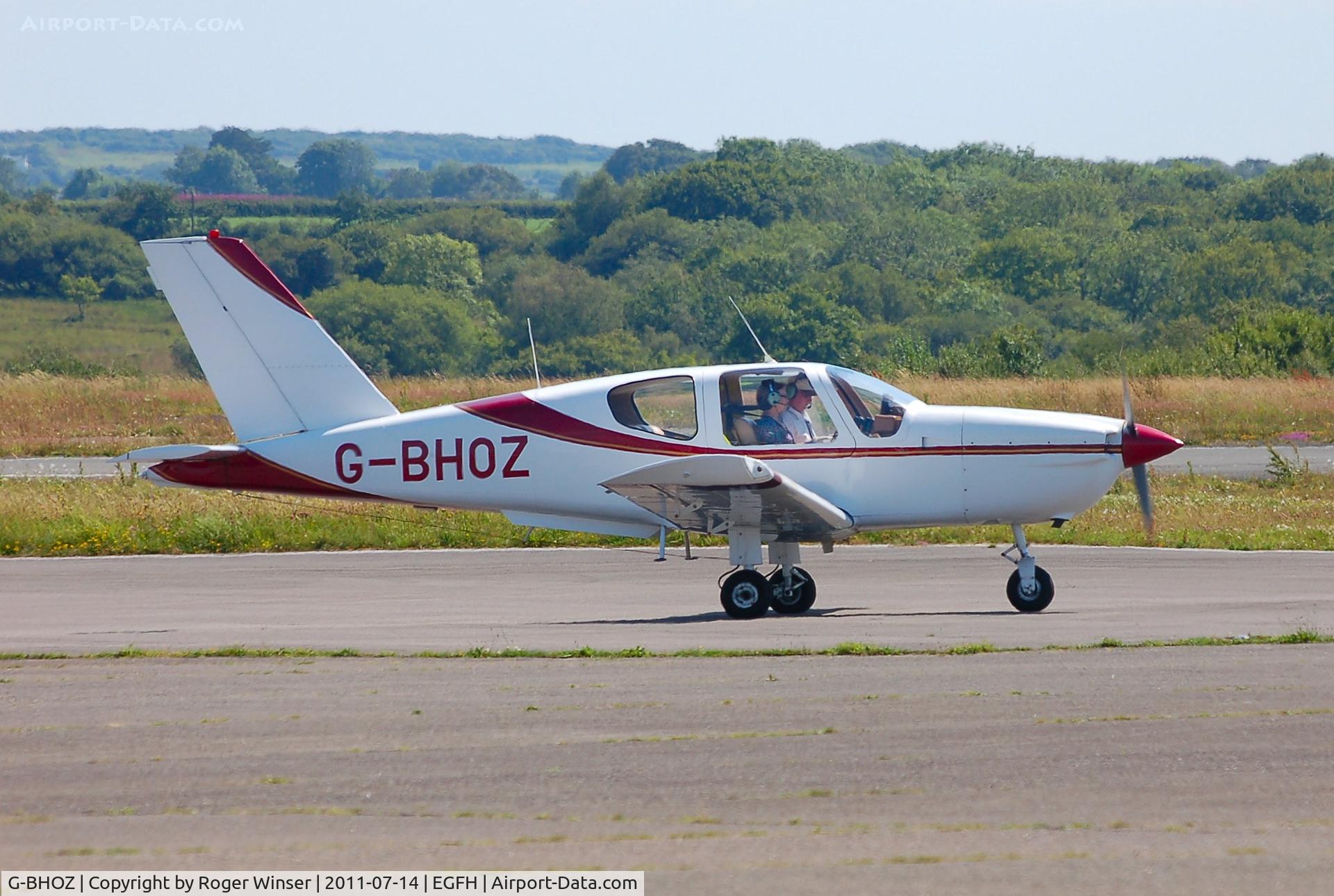 G-BHOZ, 1980 Socata TB-9 Tampico C/N 84, Visiting Tampico.