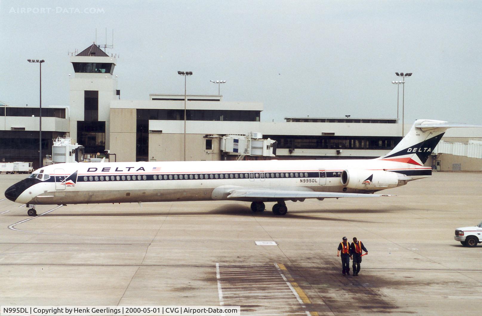 N995DL, 1991 McDonnell Douglas MD-88 C/N 53362, Delta