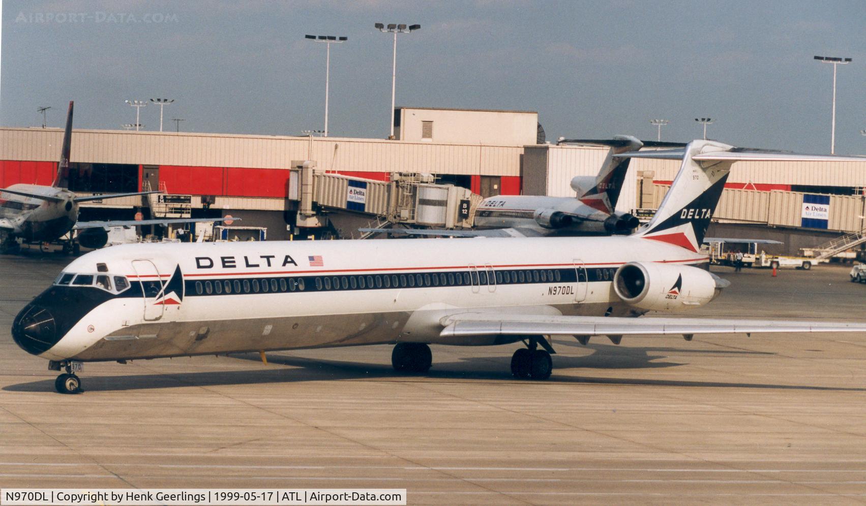 N970DL, 1990 McDonnell Douglas MD-88 C/N 53173, Delta