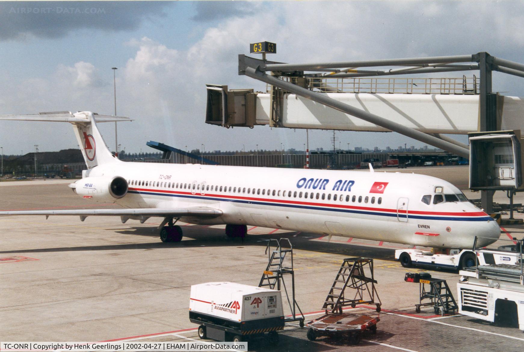 TC-ONR, 1997 McDonnell Douglas MD-88 C/N 53550, Onur Air
