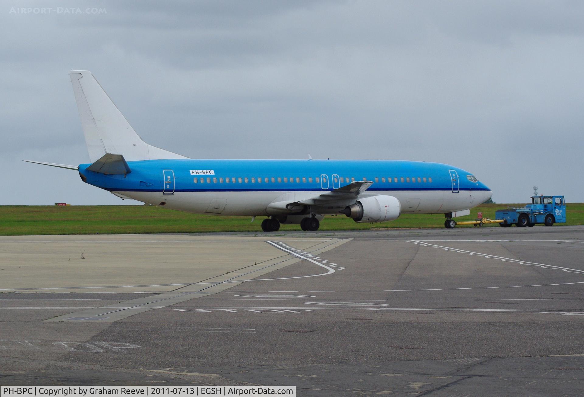 PH-BPC, 1989 Boeing 737-4Y0 C/N 24468, Ex KLM.