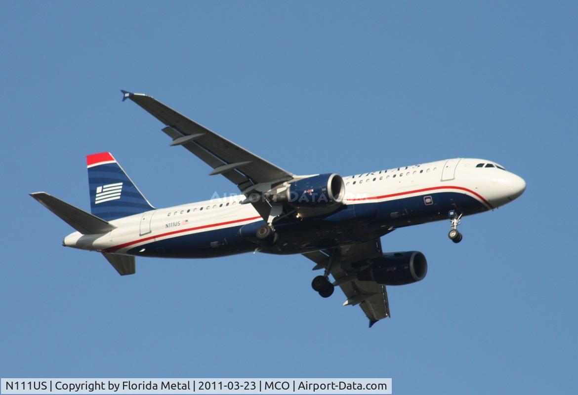 N111US, 1999 Airbus A320-214 C/N 1114, US Airways A320